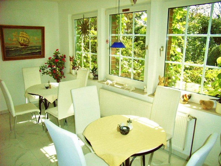 Frühstücksraum Pension Doberan